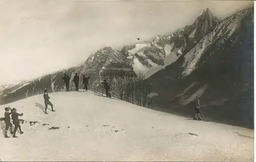 PC27279 Chamonix Mont Blanc. LL die Nadel des Dru. Neurdein zusammen. Nr. 359. 1930