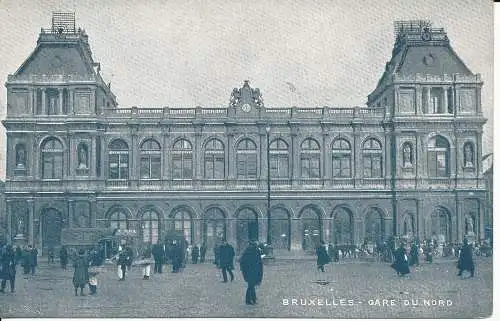 PC32099 Brüssel. Gare du Nord. Vo Dw Antwerpen