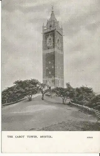 PC29360 Der Cabot Tower. Bristol. HB und S