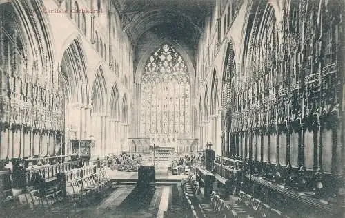 PC27647 Chor. Carlisle Cathedral