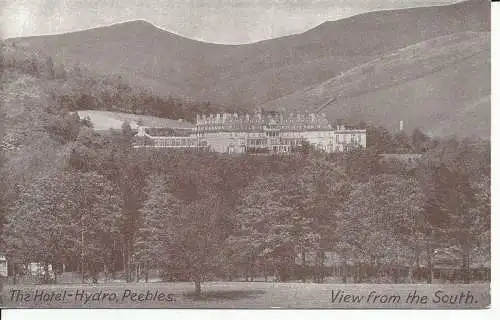 PC33114 Das Hotel Hydro. Peebles. Blick von Süden. 1934