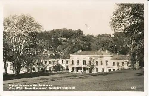 PC33961 Jugend Gastehaus der Stadt Wien. Schloss Potzleinsdorf. RP. Nr. 9062