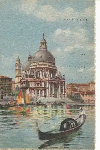 PC33822 Venedig. Kirche der Gesundheit. Traldi. 1923