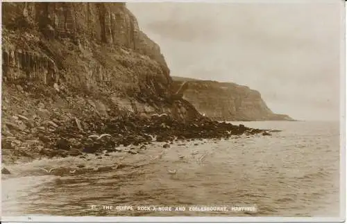 PC28785 The Cliffs. Rock a Nore und Ecclesbourne. Hastings. Nr. 51. RP. 1935