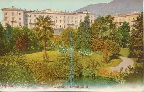 PC33672 Locarno. Grand Hotel. Nr. 4294