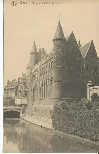 PC29846 Gent. Schloss von Gerard dem Teufel. Ern. Thill