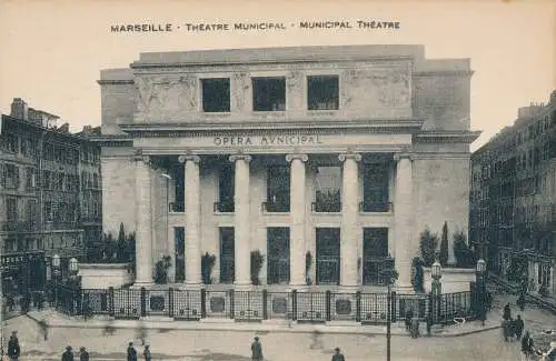 PC33867 Marseille. Stadttheater. B. Hopkins