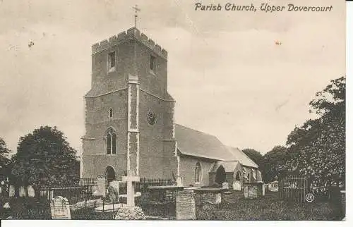 PC33271 Pfarrkirche. Upper Dovercourt. Valentinstag. 1911