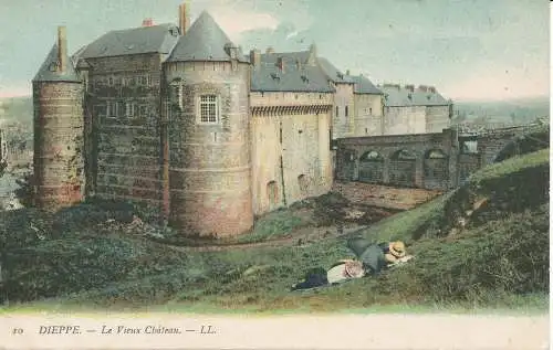 PC27235 Dieppe. Das alte Schloss. LL. Nr. 10