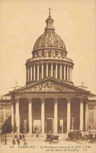 PC32144 Paris. Das von 1764 bis 1790 nach Atemplänen erbaute Pantheon. L