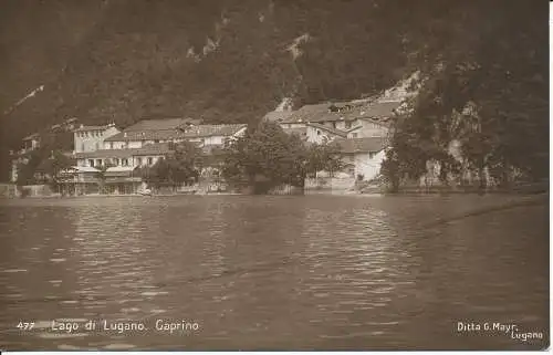 PC33798 Luganersee. Ziege. G. Mayr. Nr. 477