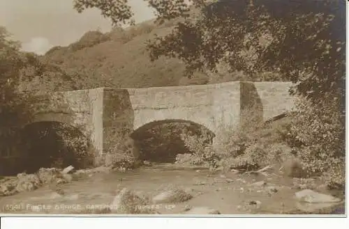 PC24319 Fingle Bridge. Dartmoor. Judges Ltd. Nr. 5941. RP