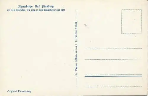 PC31745 Bad Flinsberg m.d. Heufuder. E. Wagner. Nr. 5684. RP