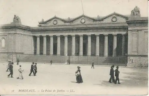 PC32234 Bordeaux. Der Justizpalast. LL. Nr. 51