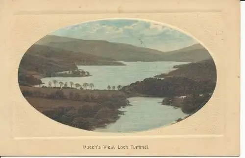 PC27525 Queens View. Loch Tummel