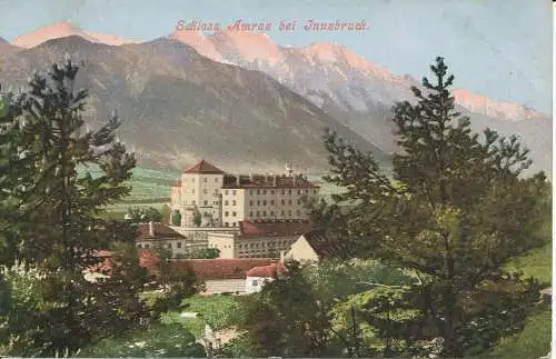 PC33638 Schloss Amras bei Innsbruck. Fritz Gratl. Nr. 154