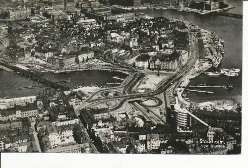 PC31900 Stockholm. Nya Slussen. Svensk Tillverkning