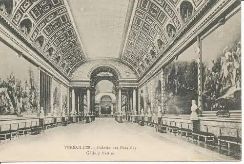 PC31827 Versailles. Galerieschlachten. 1924