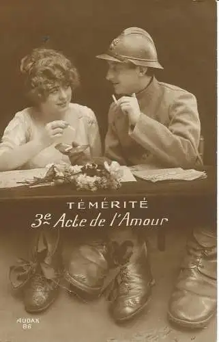 PC33448 Temerite 3. Akt der Liebe. Audax. 1918