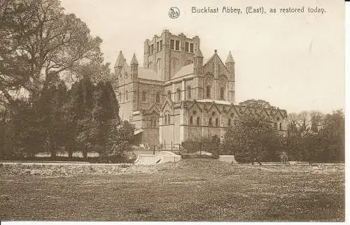 PC33374 Buckfast Abbey. Osten. Wie heute restauriert. Ern. Thill. 1929