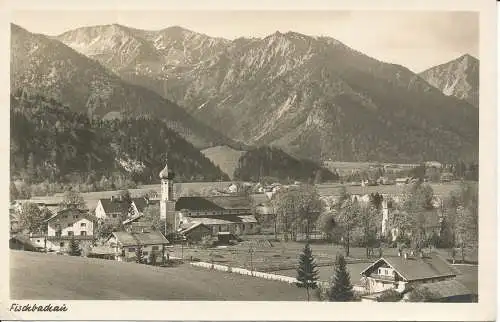 PC31816 Fischbachau. Sommer und Winterkurort. Baumann. 1951