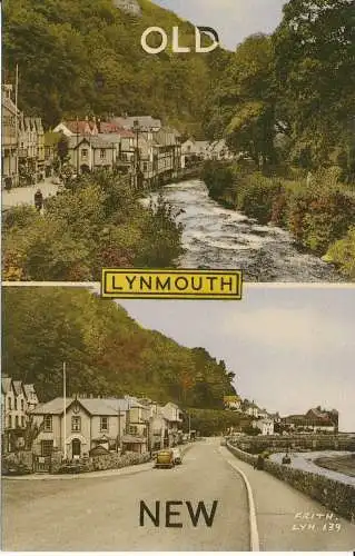 PC29445 Altes und Neues Lynmouth. Frith
