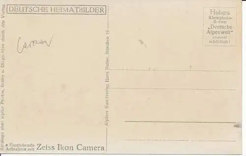 PC32271 am Zugspitzgrat. Ruckblick auf Schneeferner u. Schweizer Alpen. H. Huber