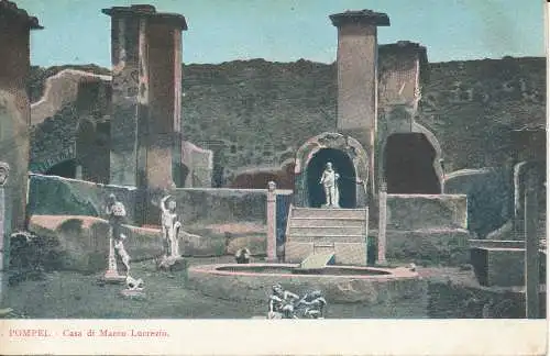 PC29931 Pompei. Haus von Marco Lucrezio. Von Luca