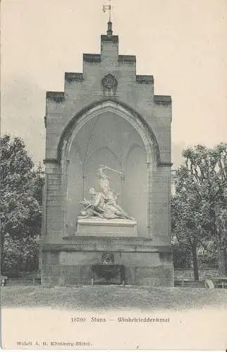 PC32242 Stans. Winkelrieddenkmal. A. G. Kilchberg. Nr. 18760