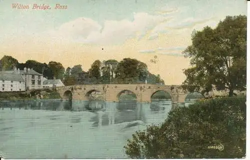 PC24320 Wilton Bridge. Ross. Valentinstag. Nr. 11725