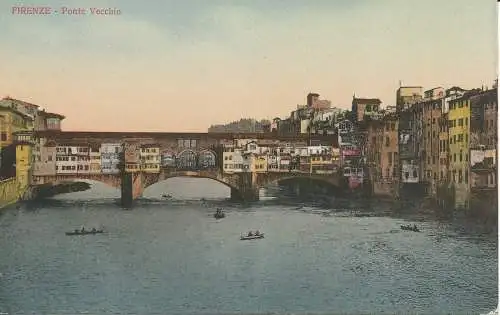 PC29732 Florenz. Alte Brücke. Brogi. Nr. 242