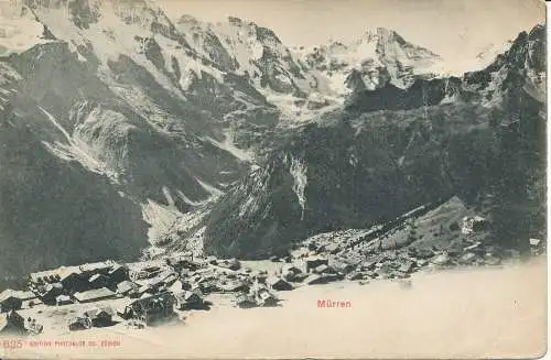 PC32120 Murren. Photoglob. Nr. 625. 1902