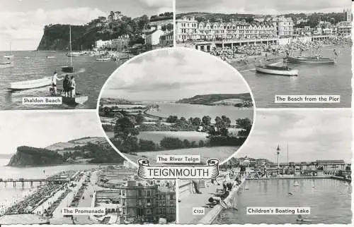 PC33241 Teignmouth. Multi-View. St. Albans. RP