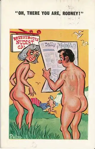 PC33391 Comic-Postkarte. Oh, da sind Sie Rodney. Nr. 135. 1967