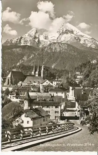 PC32213 Berchtesgaden m. Watzmann 2714m. M. Lochner