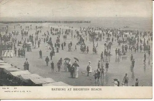 PC27983 Baden in Brighton Beach. 1909