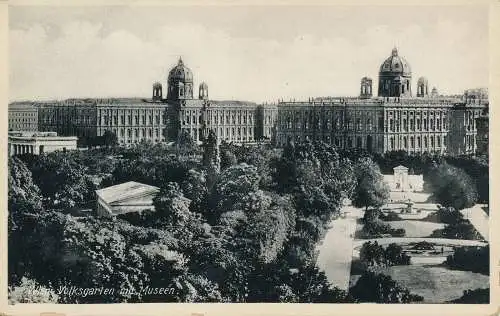 PC30206 Wien. Volksgarten mit Museen