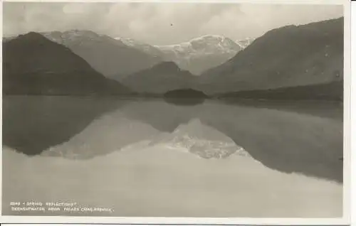 PC26523 Federreflexionen. Derwentwater von Friars Crag. Keswick. Nr. 2048. RP.