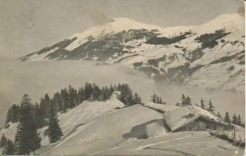 PC28003 Adelboden. Elsighorn. Brugger. 1922