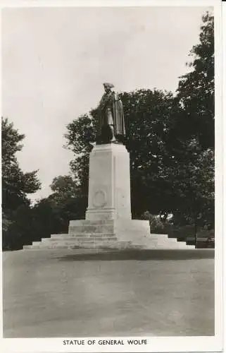 PC26288 Statue von General Wolfe. RP