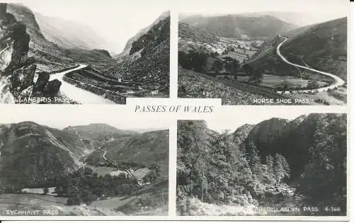 PC27933 Pässe von Wales. Multi-View. Judges Ltd