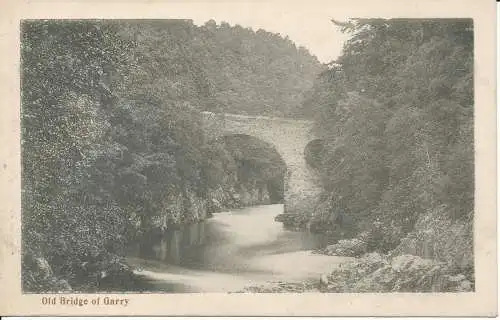 PC28656 Old Bridge of Garry. C.W.W