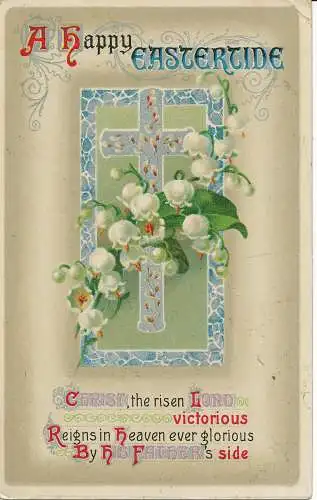 PC27753 Grußkarte. Frohe Ostern. Nr. 3798. 1912