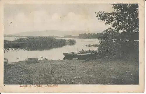 PC28646 Loch of Park. Deeside. 1909