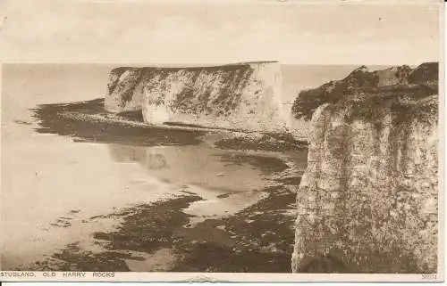 PC28666 Studland. Alte Harry Rocks. Photochrom. Nr. 56524. 1934