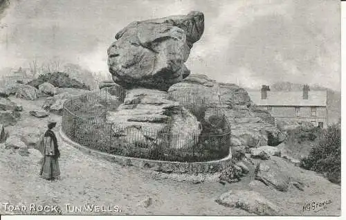 PC27783 Toad Rock. Tun. Wells. H. G. Groves. 1908