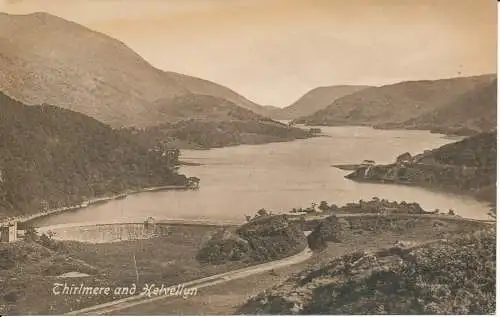 PC23764 Thirlmere und Helvellyn. Valentinstag. 1919