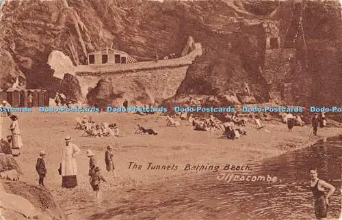 R335404 Die Tunnel Badestrand Ilfracombe J Welch