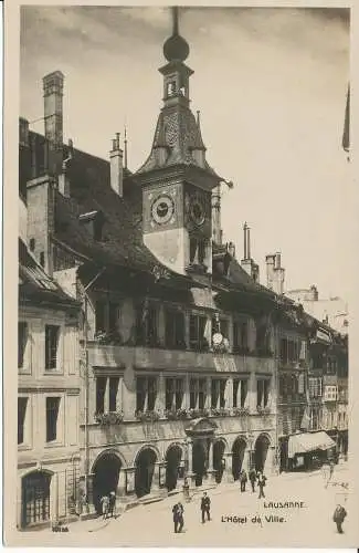 PC31857 Lausanne. Das Rathaus. Perrochet