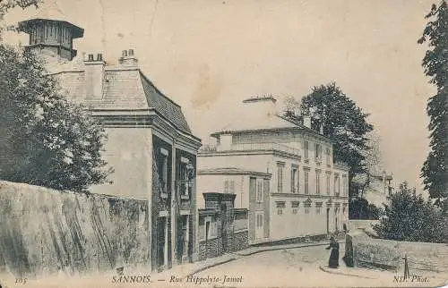 PC30102 Sannois. Rue Hippolyte Jamot. ND. Nr. 105. 1920